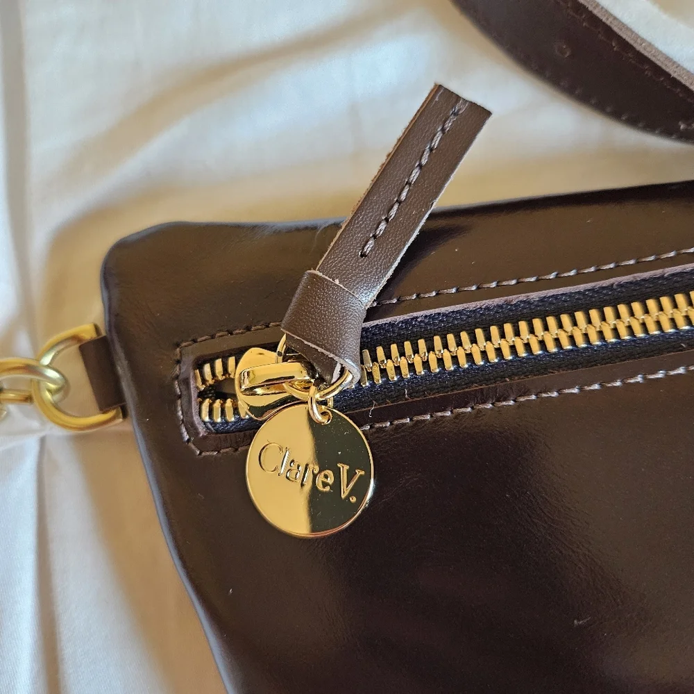 Clare V Grande Fanny, Chocolate Brown - Picture 6 of 6